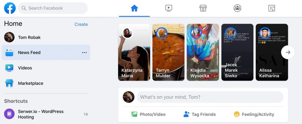 new facebook stories 2020 - Jak wygląda i działa nowy Facebook 2020