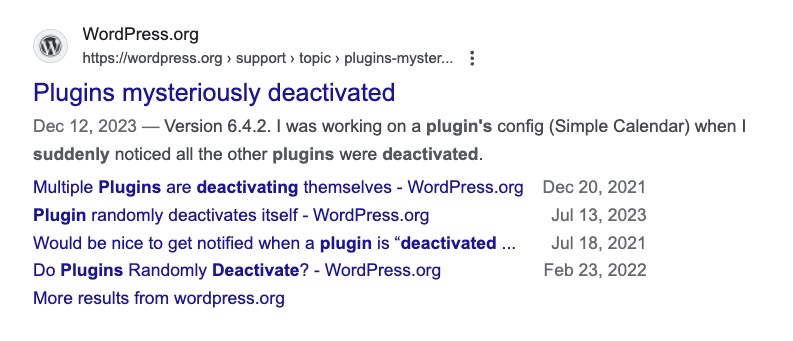plugins mysteriously deactivated plugins mysteriously deactivated - The Ultimate Solution for Random WordPress Plugin Deactivations